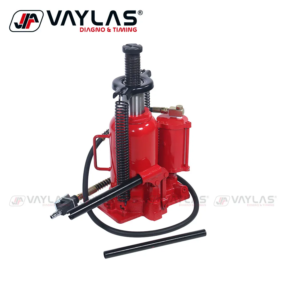 20-Ton Air Hydraulic Bottle Jack 20T Car Service Tool Pneumatic Jack for Vehicle Tire Change Lifting Truck/Automotive Repair