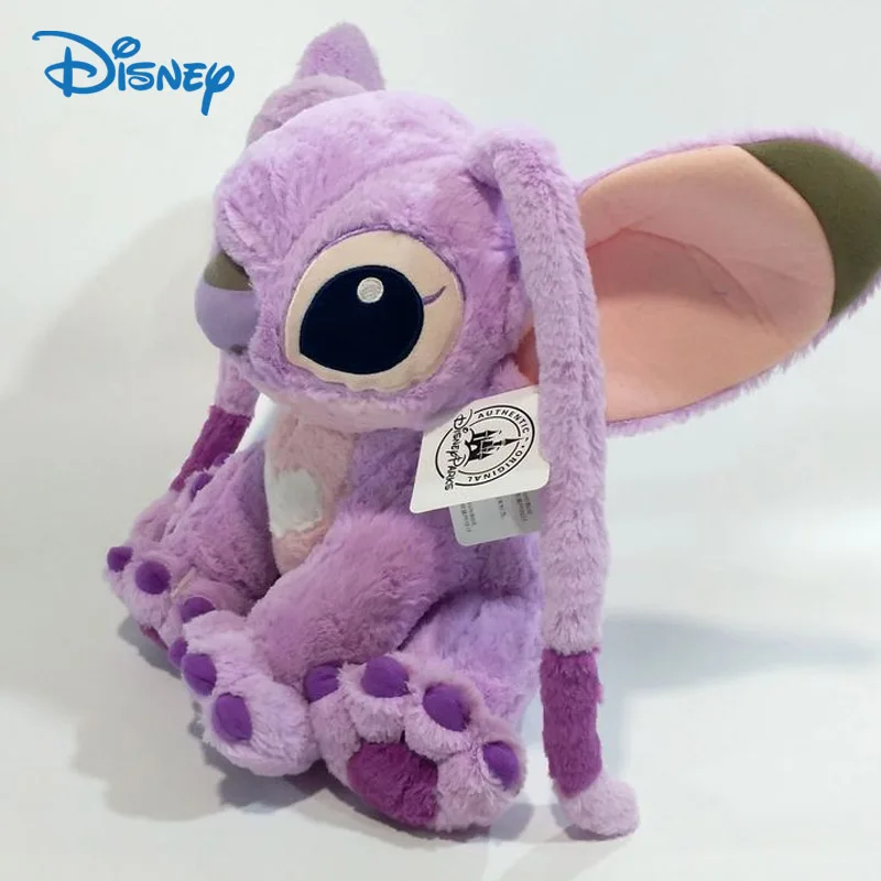 

Игрушка плюшевая «Лило и Ститч» Disney, кукла ангела 624 для девочек, подарок для подруги, Аниме Мягкие игрушки для детей 6/7/8/9 лет