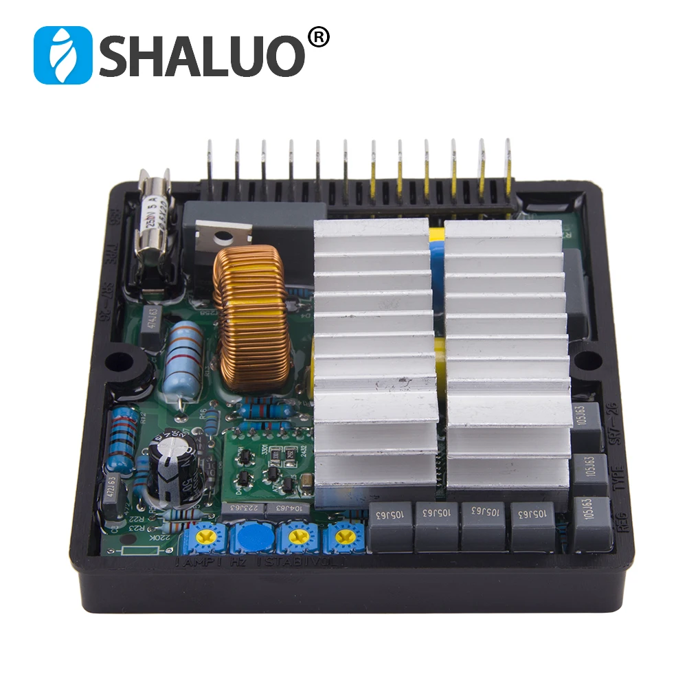 NEW Stable SR7 AVR Automatic Voltage Regulator For Diesel Generator Stabilizer Control Panel Alternator Spare Parts