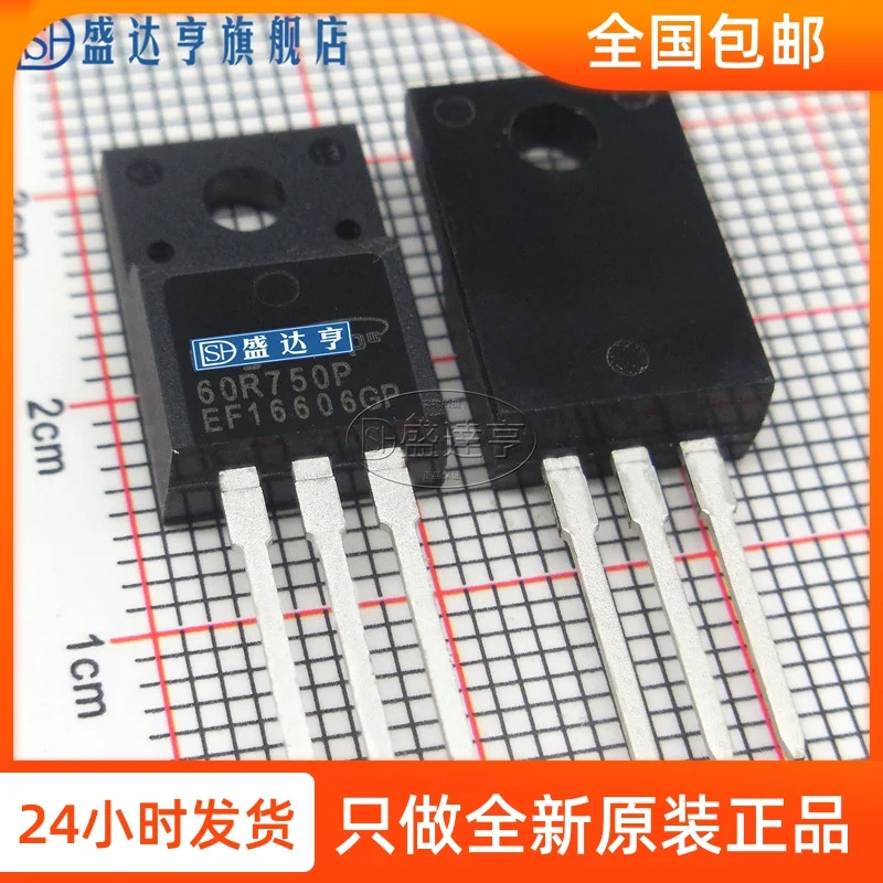10 Pcs/Lot MMF60R750PTH 60R750 5.7A 600V TO220F DIP Transistor MOSFET