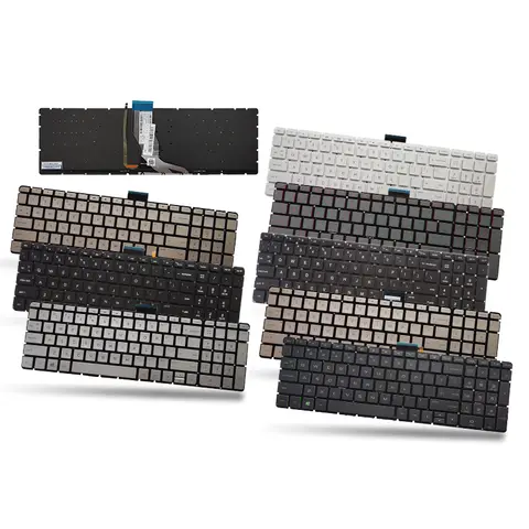 US Keyboard For HP Pavilion 15-ab500 AB000 AB100 ab525 ab066 ab200 17-g119d 15-AB 15-AS 15-AK 17-U M7-U TPN-I125 15Q-AJ 15G-ad