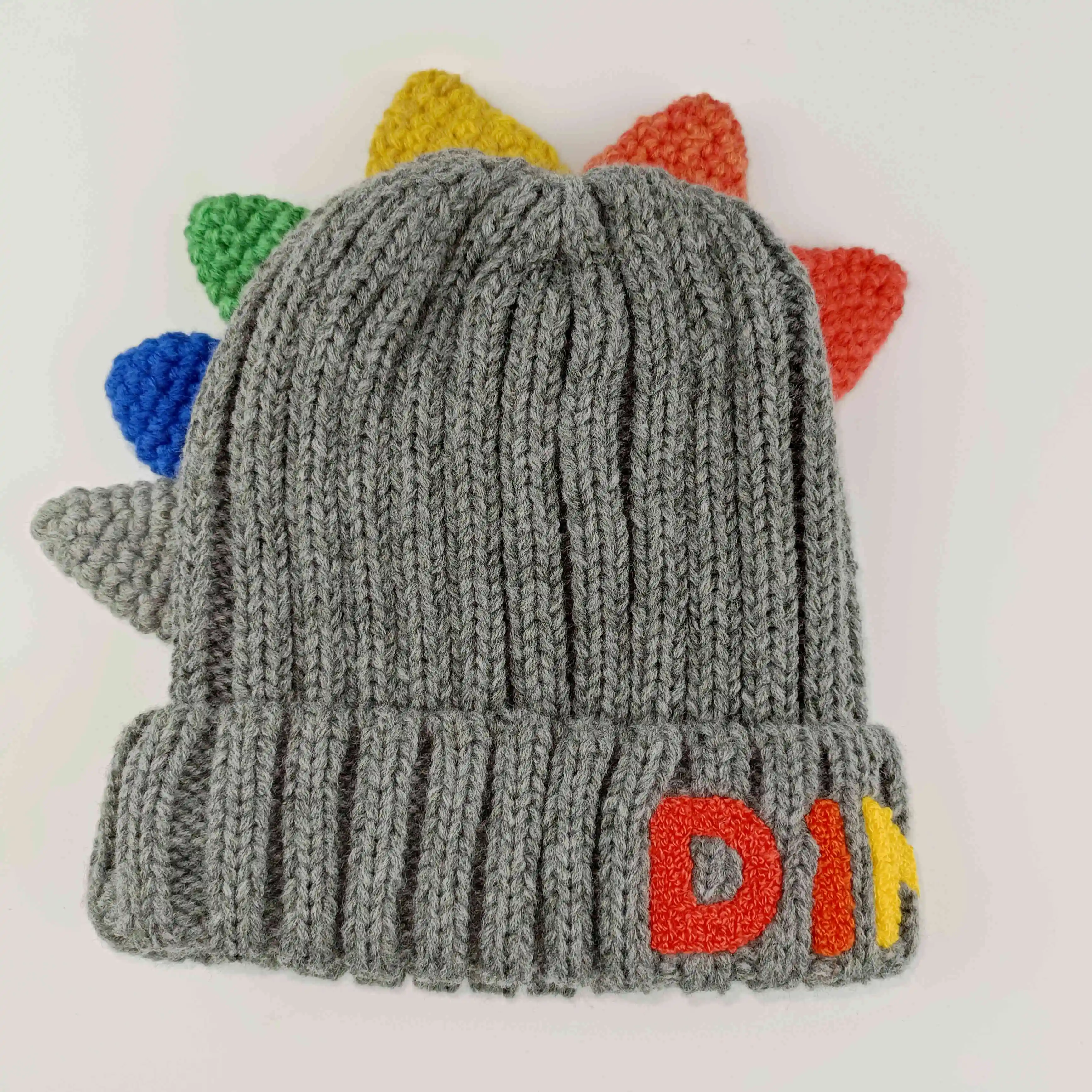 2023  New Winter Cartoon Knitted Hats and Gloves 2 Pieces Sets  For Baby Boys Girls  Kids Children