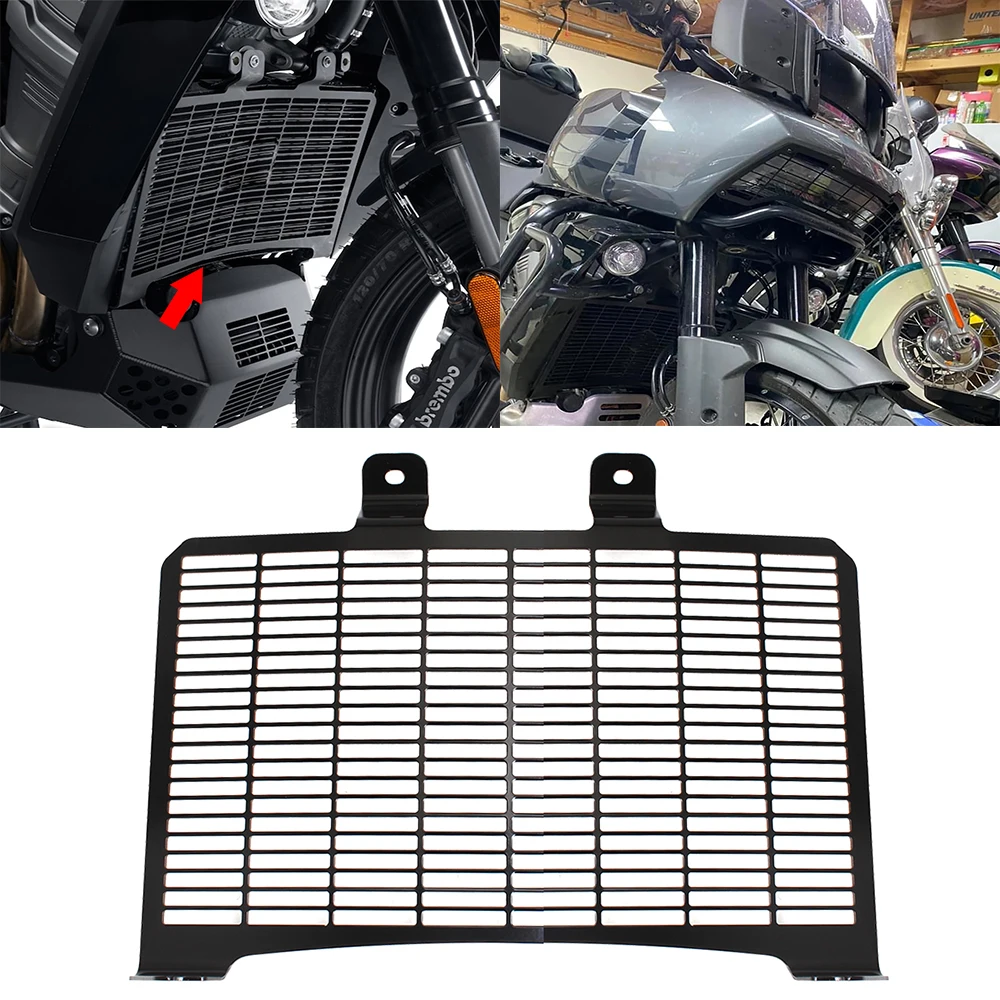 Motorcycle Black Radiator Shield For Harley Pan America 1250 S RA1250 S PANAMERICA1250 2020 2021