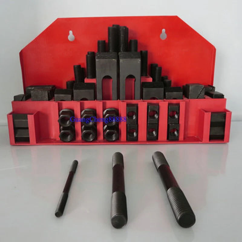 Imagem -05 - Fresadora de Fixação de Metal Grampo de Moinho M12 58 Unidades Kit Vice Holding Tool Alta Qualidade em Setembro