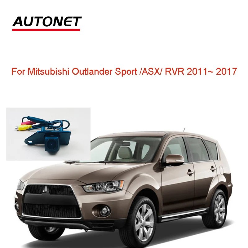 Autonet 1280*720P Rear view camera For Mitsubishi Outlander Sport ASX RVR 2011 2012 2013 2014 2015~2017 license plate cameraa