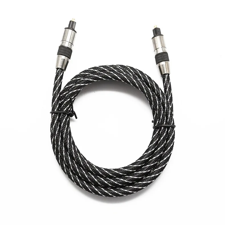 خط ألياف الصوت OD7.0 خط الألياف الضوئية الرقمي مع خطوط صوت الشبكة إلى خط الصوت الوسلينك البصري #2