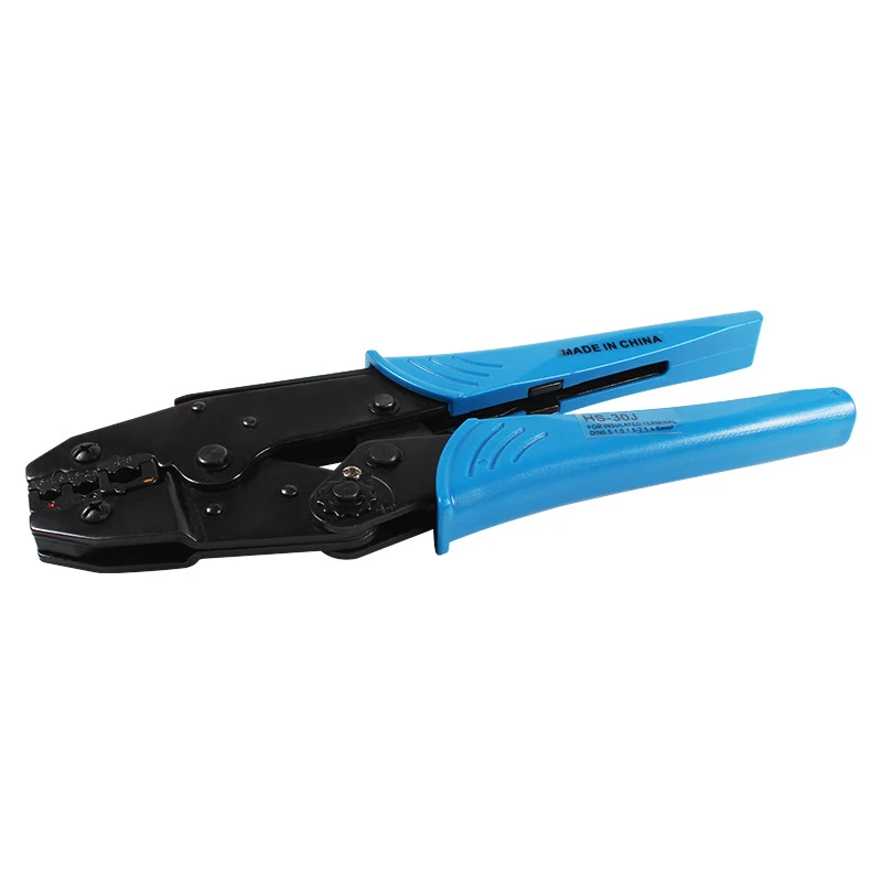 HS-30J 4Jaw Crimping Plier Kit with Multi-Functional Handheld Pliers Set for Wire Crimper Tool A35WF, A1016, A26TW, AV-03B Types