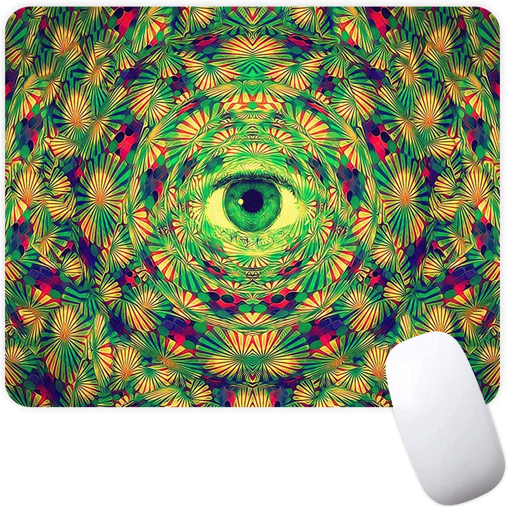 Small Gaming Mouse Pad Computer Mousepad PC Gamer Mouse Mat Laptop Mausepad Beautiful Mandala Art Carpet Keyboard Mat Desk Pad