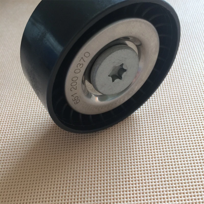 Tensioning Wheel For Mercedes 6512000370 Belt Idler Pulley OM651 W204 X218 X204 W166 VITO W447 W221 ML250 E-CLASS C200 GLK 220