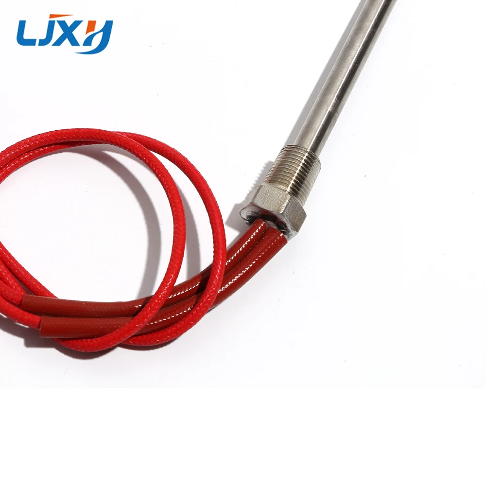 LJXH DN6/10mm Thread Cartridge Heater Heating Element 6x100/150/200/250/300mm Tube Size AC110V/220V/380V 201 Stainless Steel