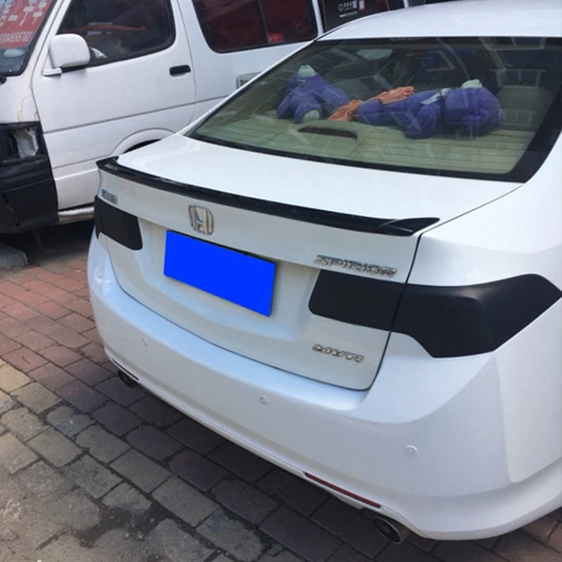 Para Honda Accord Spoiler 2008-2013 Accord labio ABS Material alerón trasero de coche Primer Color alerón trasero para Honda Accord Spoiler