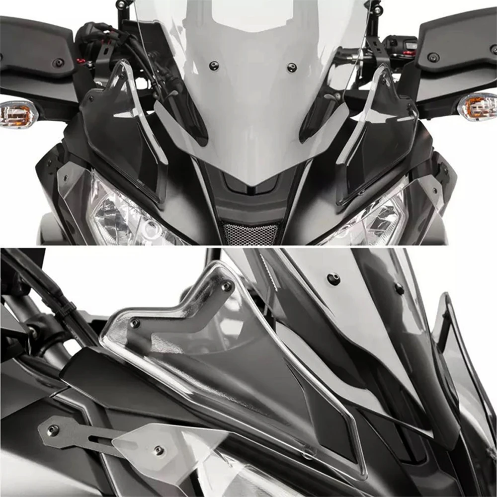 Motorcycle Side Window Deflector Windshield Front Panels For Yamaha Tracer 700/GT MT-07 Tracer GT 2016 2017 2018 2019 2020 2021