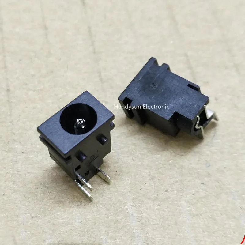 DC-049 DC ซ็อกเก็ตหญิงฐาน5.2X1.65มม.3Pin Direct Plug ทองแดงตำแหน่งแผงโพสต์ Mount อะแดปเตอร์
