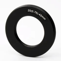 Adattatore per obiettivo della fotocamera con vite filettata maschio da M25-M42 M25 x0.75 femmina a M42