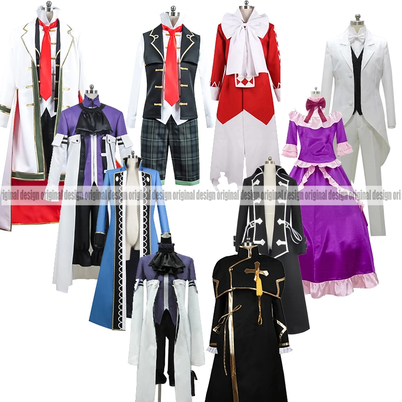 

Pandora Hearts Oz Vessalius Jack Vessalius Oscar Vessalius Clothing Cosplay Costume,Customized Accepted