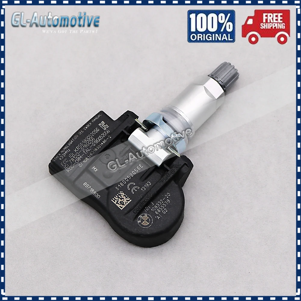 Set of (4) TPMS 707355-10 Tire Pressure Sensor for Mini Mini F56 F16 F15 F39 F48 I12 F34 F30 F46 F20 707355 10 433MHZ