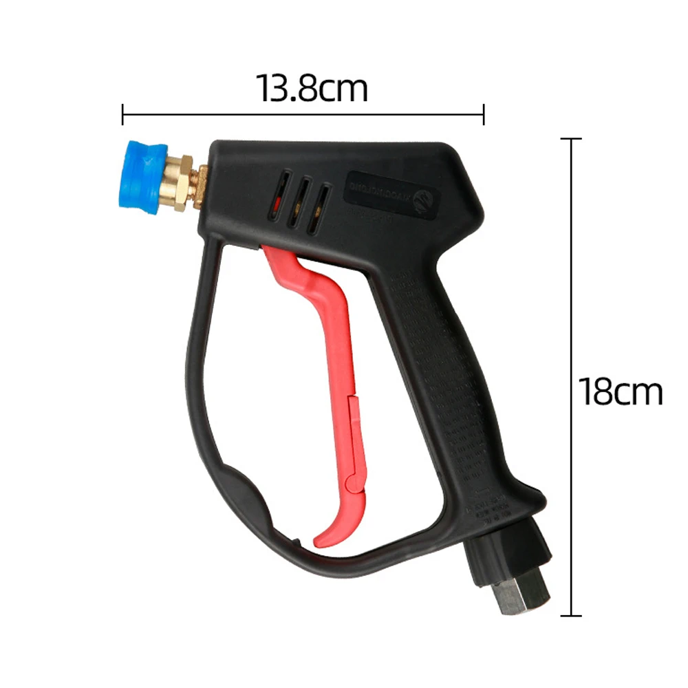 4000PSI High Pressure Washer  Gun Spary Water Gun G3/8 Adaptor  Car Cleaning Tool With 5PCS Metal Nozzle City Wolf Car Accessory