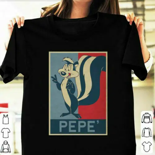 Camiseta Vintage Unisex de Pepe Le Pew, camiseta de tamaño completo, regalo