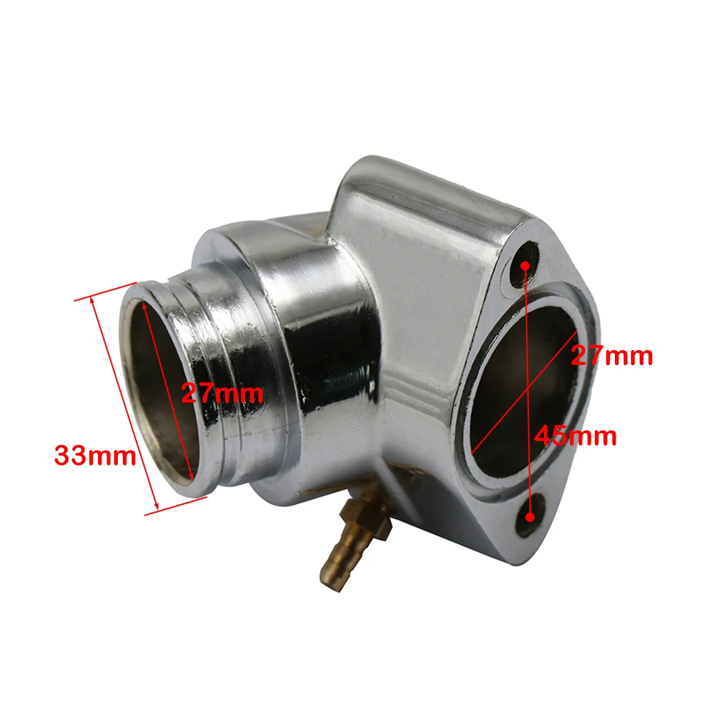 Aluminiowy kolektor dolotowy ZS Racing Performance z interfejsem gaźnika 35 mm do skutera GY6 125 GY6 150 — zdjęcie 4
