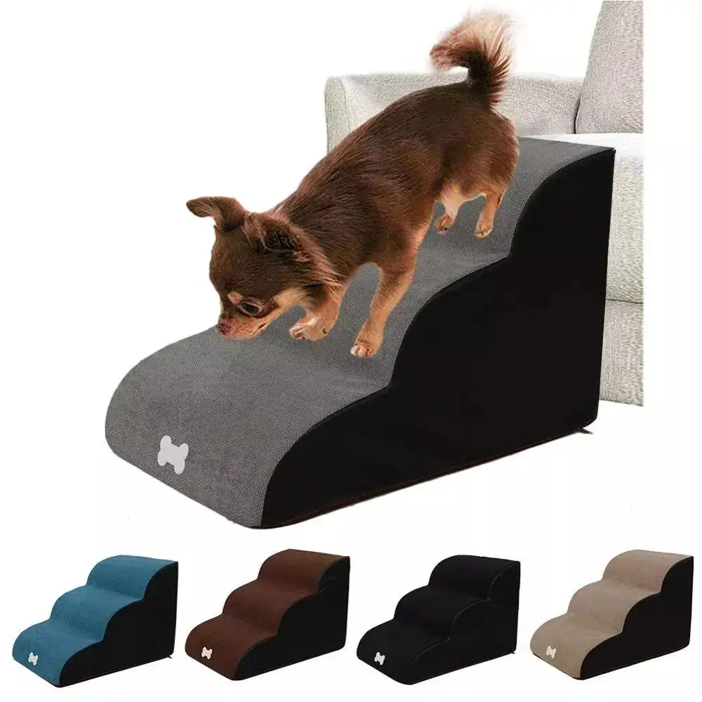 Dog Stairs Ladder Pet Stairs Step Dog Ramp Sofa Bed Ladder for Dogs Cats Pet supplies