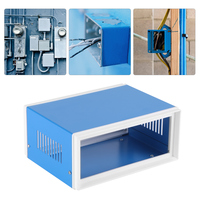 170*130*80mm Waterproof Metal Case  Electrical Junction Box Housing Enclosure Project Case Enclosure Cover for Outdoor Indoor