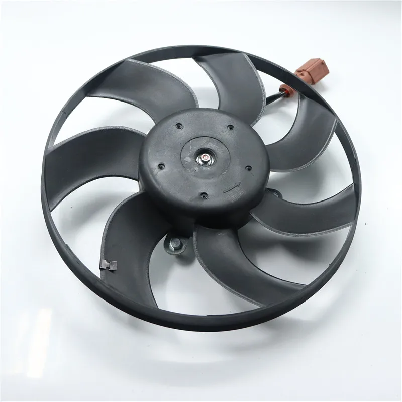 RWSYPL Air Cooling Fan Motor Radiator Cooling Fan Assembly For VW Golf MK5 MK6 Passat B6 7 Tiguan A3 OCTAVIA Seat Leon 3C0959455