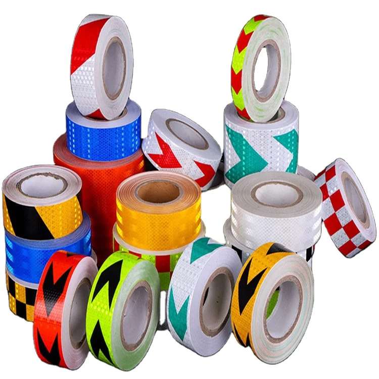 3Meter Truck Safety Mark Reflective Tape Stickers Car Moto Styling Self Adhesive Warning Safety Tape Automobiles Reflective Film