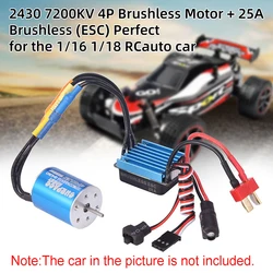 Surpass Hobby 2430 8200KV 7200KV 5800KV Motor for 1/18 1/16 HSP Redcat Traxxas HPI Tamiya RC On-road Off-Road Car Truck Motor