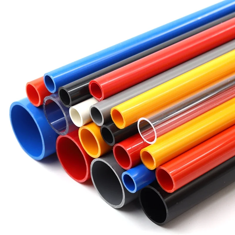 1pc O.D16~110mm PVC Colorful PVC Pipe DIY Aquarium Fish Tank Frame Water Supply Garden Irrigation Watering PVC Tube