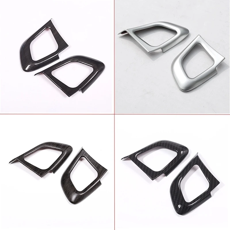 For Land Rover Range Rover Evoque 2011-2017 ABS Chrome Car Styling Steering Wheel Button Frame Cover Trim Accessories