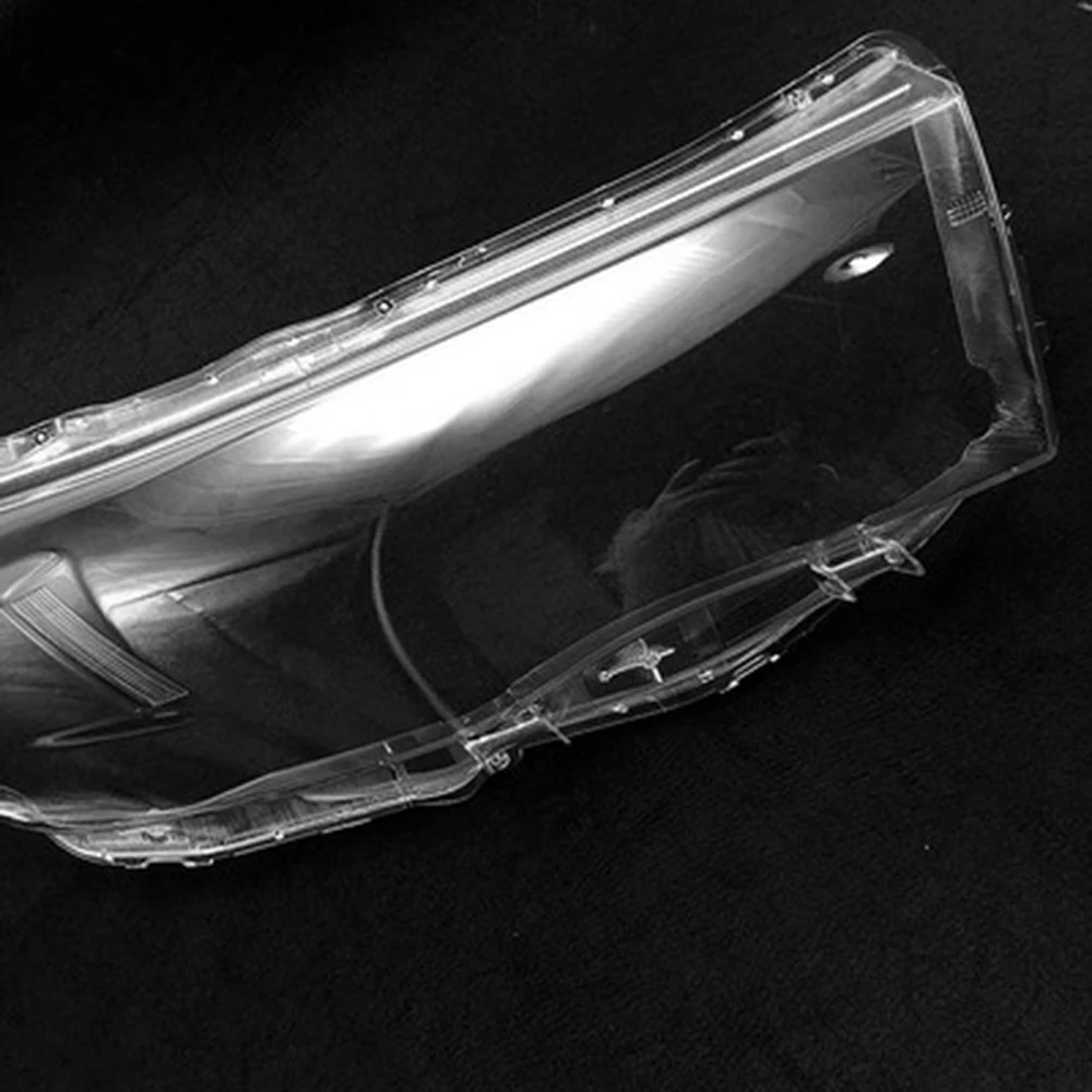 For Toyota Highlander 2015 2016 2017 Car Accessories Headlight Cover Shade Headlamp Shell Transparent Lampshade Lens Plexiglass
