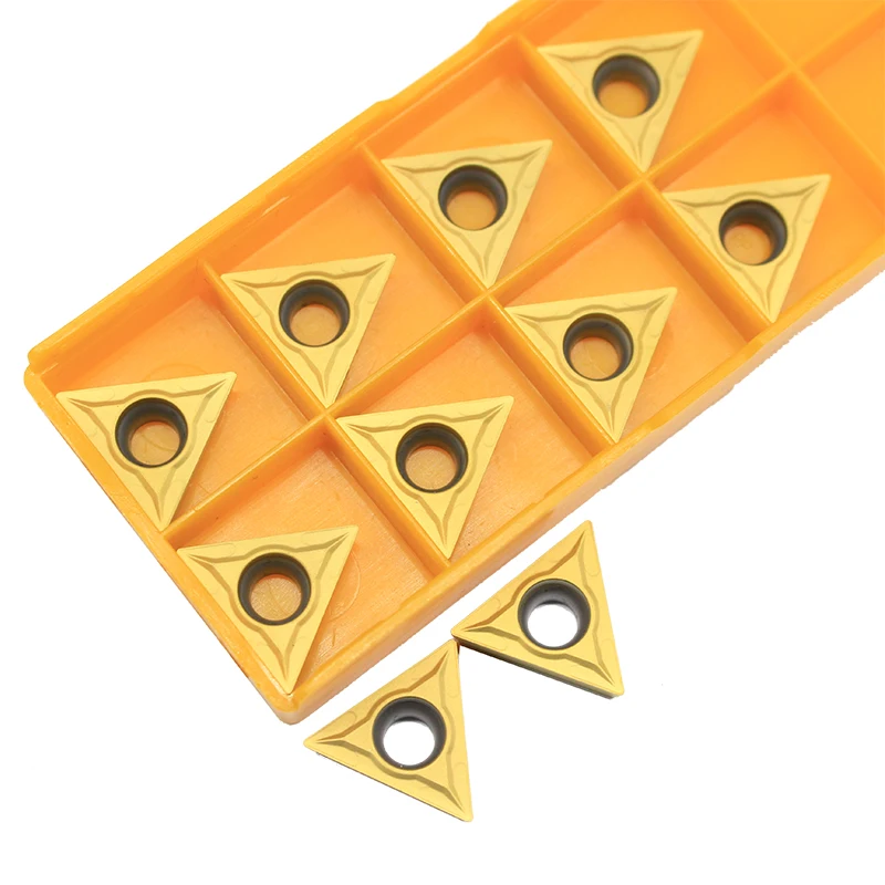 10PCS TCMT16T304 UE6020 Carbide Inserts  Internal Turning Tool TCMT16T304 Blade CNC Metal Lathe Cutting Tool