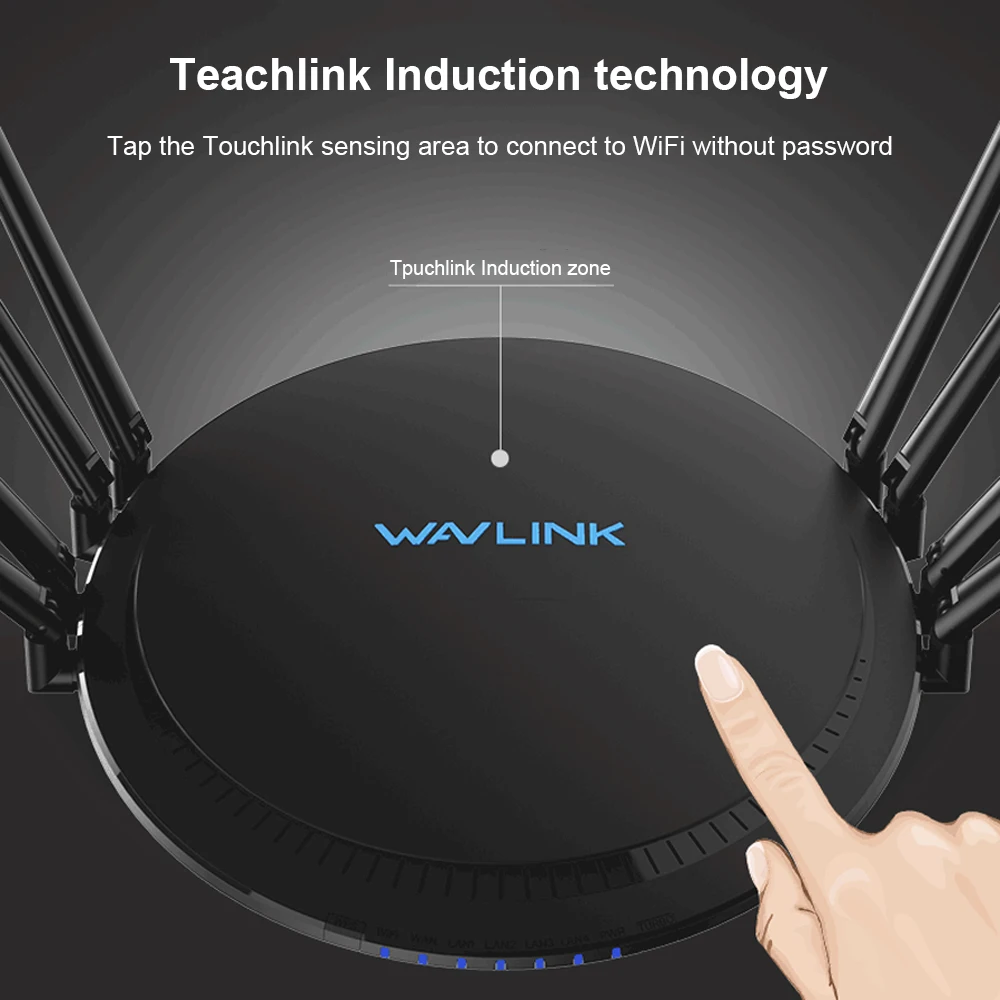 Wavlink AC3000/2100/1200 Gigabit Wireless Wifi Router WiFi Range Extender 5Ghz 2.4G Wi-Fi Repeater High Gain Antennas Easy Setup