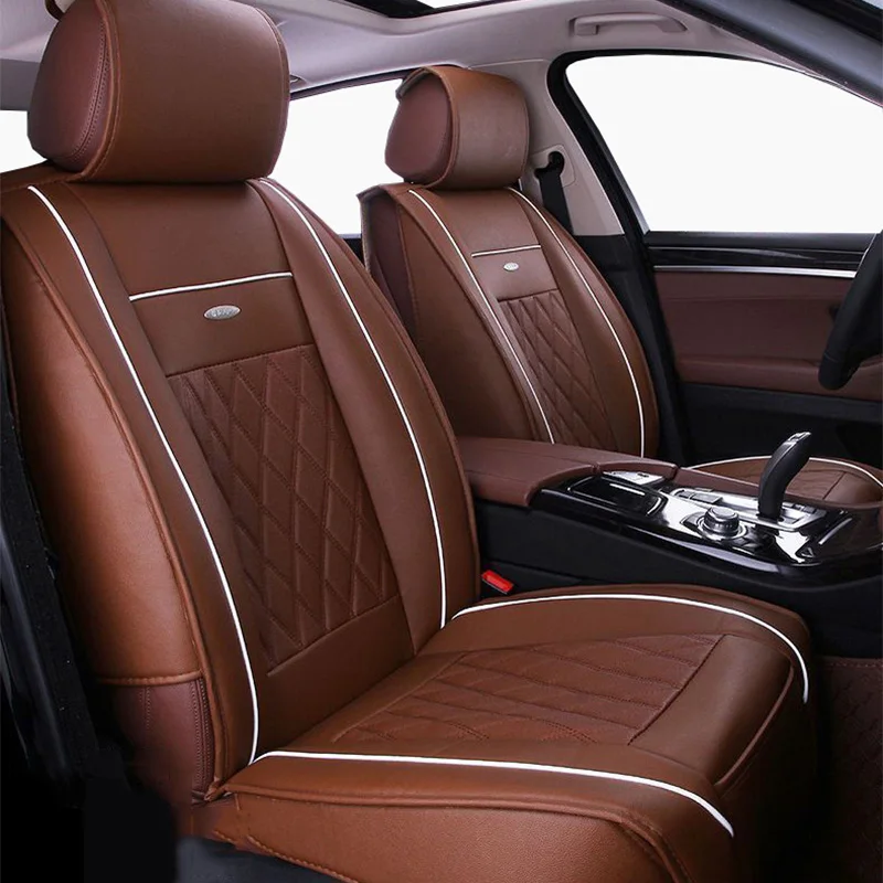 Leather car seat cover is suitable for RENAULT Megane Clio DUSTER SANDERO/STEPWAY KAPTUR FLUENCE LOGAN MEGANE car Accessories