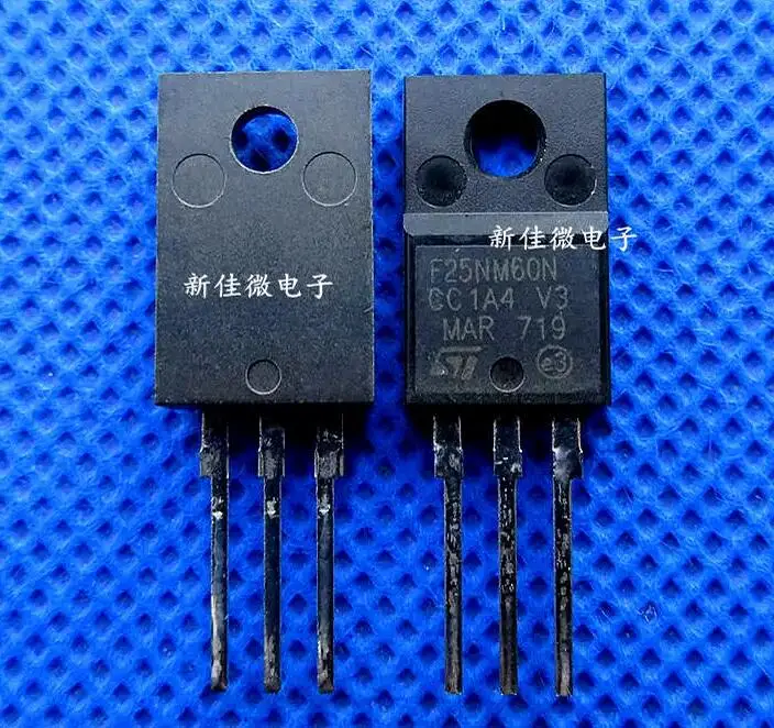 F25NM60N STF25NM60N TO220F, 5 Pièces/Lot