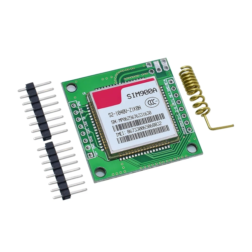 mini GPRS GSM module SIM900A Wireless Extension Module Board Antenna Tested Worldwide Store for SIM800L A6 A7 SIM800C