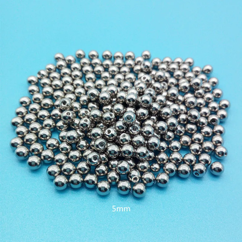 100pcs Replacement Spare BALLS Labret Barbell Bar Piercing Attachments 14g 16g DIY Stainless Steel Body Jewelry