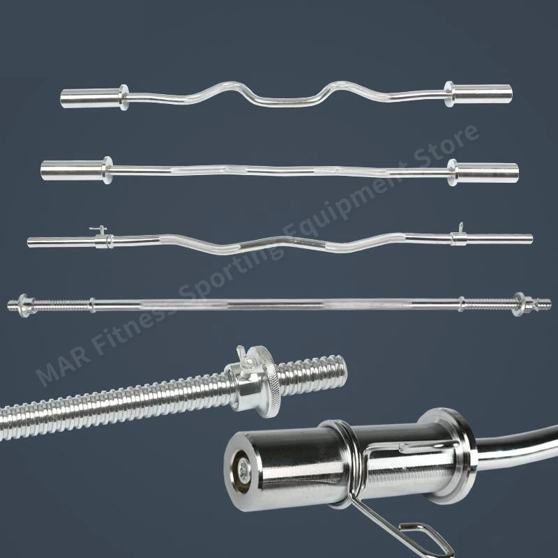 Gym Home Peofessional Barbell Bar 1.2,1.5,1.8,2.2M Full Specification Pow Traning Fiteness Accessories Weight Lifting Equipment