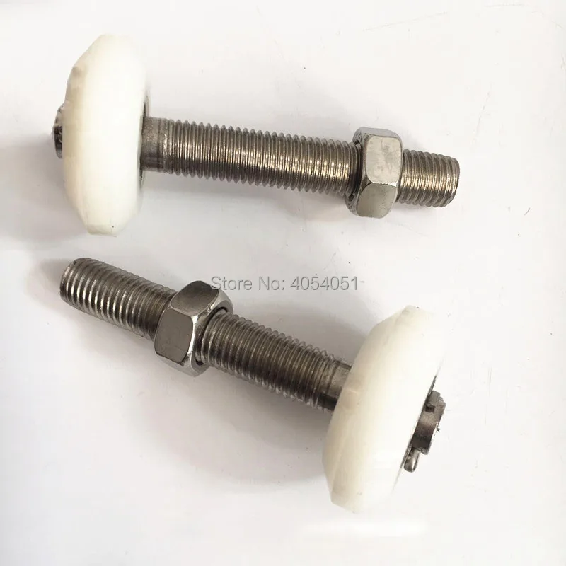 Cold Store Storage Sliding Door Roller Side Rail Guide Pulley Translation Freezer Anti-collision Limit Fastener Wheel