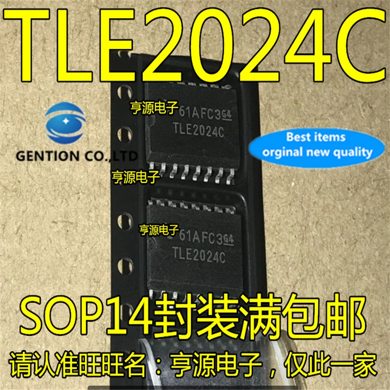 10Pcs  TLE2024CDW TLE2024CDWR TLE2024C SOIC-16 Amplifier IC in stock  100% new and original