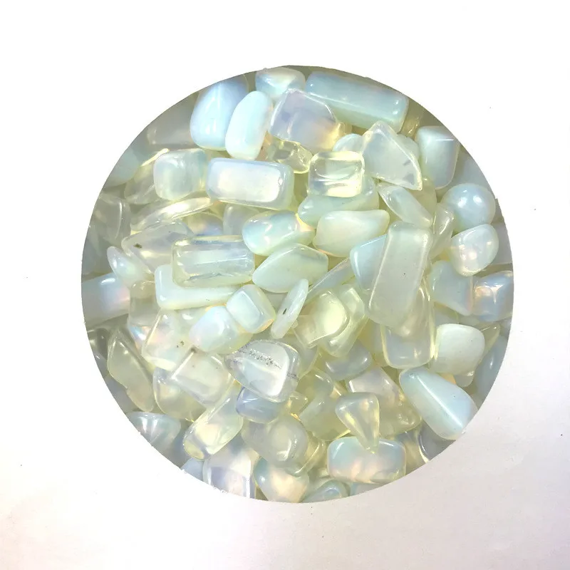 100g 10-15mm Natural Opal Gravel Bulk Tumbled Stones Crystal Healing Reiki Natural stones and minerals