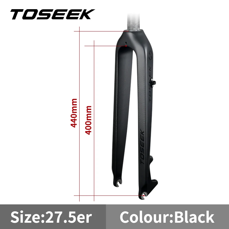 Tofek-マウンテンバイクフォーク,カーボンファイバーパーツ,26/27/5/29