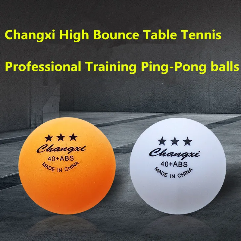 Changxi-Matériel de tennis de table ABS40 +, nouveau matériel de ping-pong, IkHigh Elastic Training 02/10/2018, IkDirect Supply from Factory