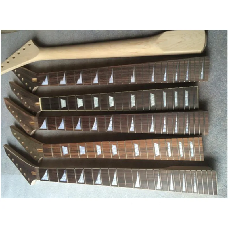 Disado 22/24 Frets Maple Electric Guitar Neck Rosewood Fingerboard Guitar Accessories Parts Musical Instruments