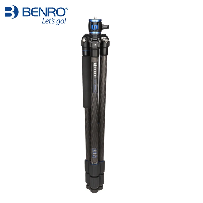 

Benro GC157T Tripod Carbon Fiber Tripods Camera Monopod 3 Section Carrying Bag Max Loading 10kg DHL Free Shipping