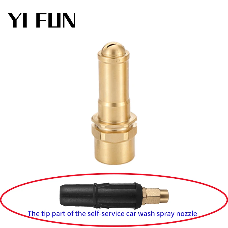 Car Accessory Tip Part For Fixed Fan-shaped Foam Nozzle Can Used For Self-service Car Washing Machine