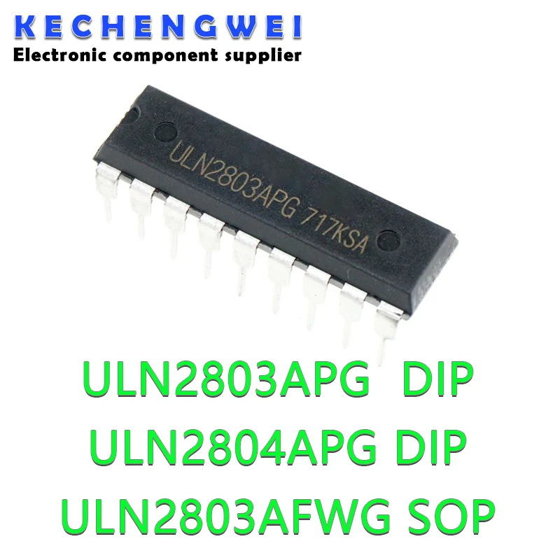 10pcs ULN2803APG ULN2803 ULN2803A DIP-18 ULN2803AN DIP ULN2804AN ULN2804 ULN2803APG ULN2803AFWG SOP ULN2803AG SOP-18 Darlington