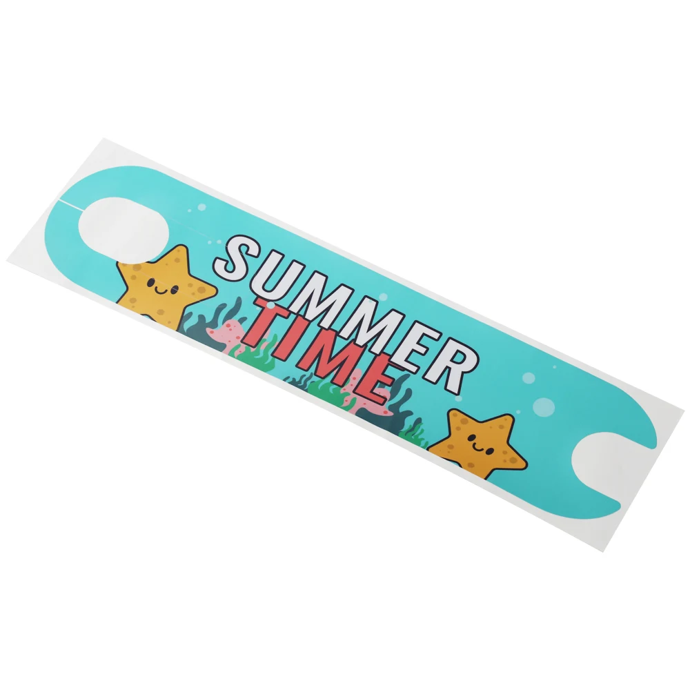 Sunscreen Waterproof Skateboard Accessories Pedal Matte Sandpaper Stickers Electric Scooter Decoration Mat Sticker