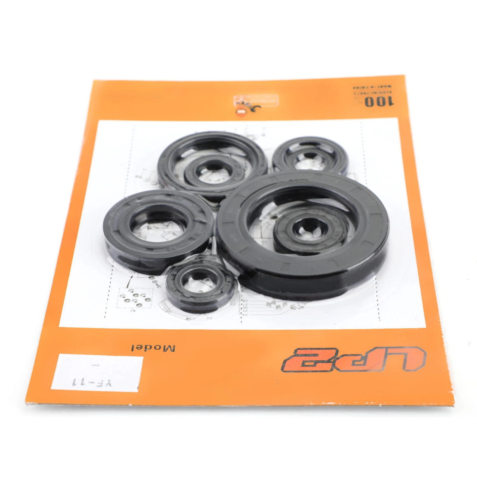 Areyourshop 8pcs Engine Oil Seal Kit Set for Honda CR250R 1992-2001 1993 1994 1995 1996 1997 2000 CR 250R cr250r cr-250r