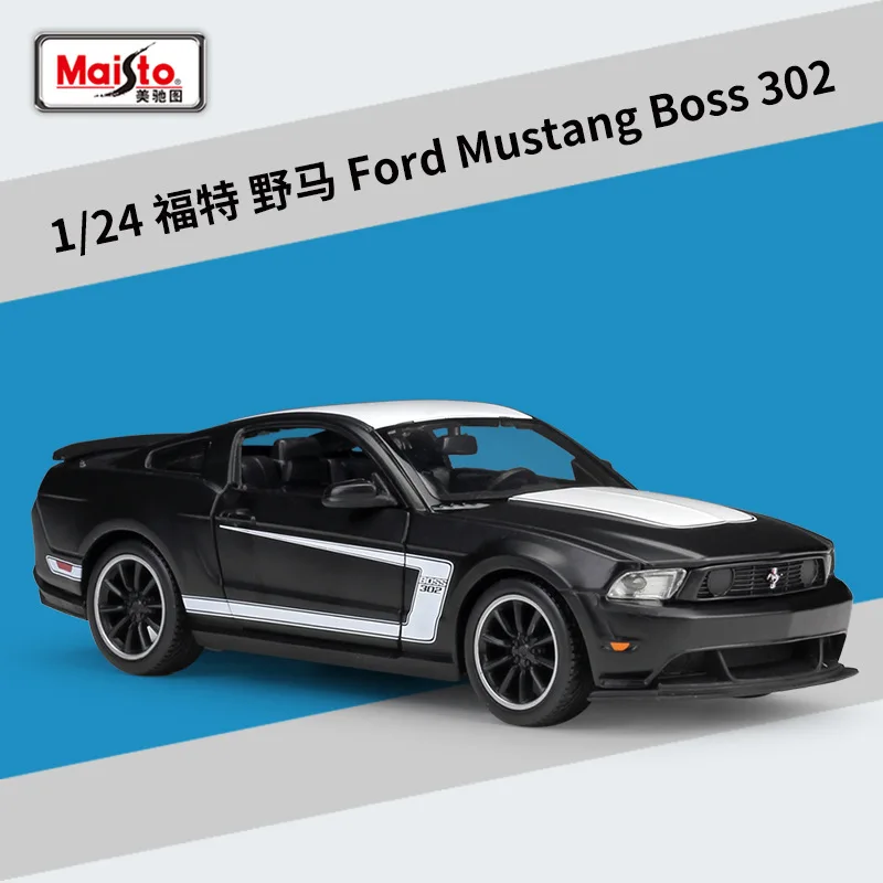 

Maisto 1:24 Ford Mustang Boss 302 Sports Car Static Die Cast Vehicles Collectible Model Car Toys